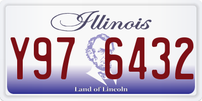 IL license plate Y976432