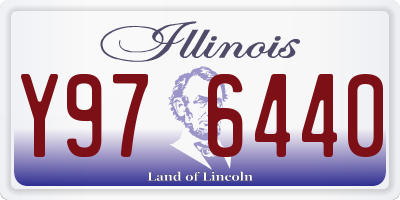 IL license plate Y976440