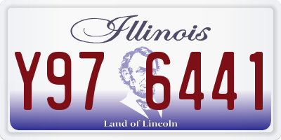IL license plate Y976441