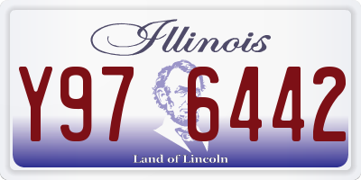 IL license plate Y976442