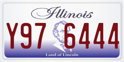 IL license plate Y976444