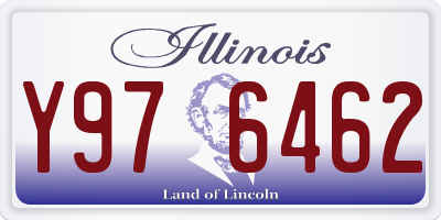 IL license plate Y976462
