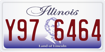 IL license plate Y976464