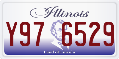 IL license plate Y976529