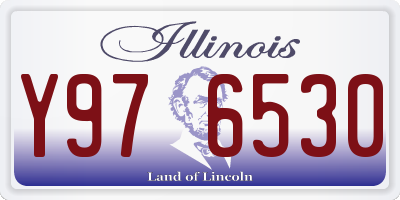IL license plate Y976530