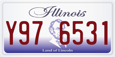 IL license plate Y976531