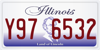 IL license plate Y976532