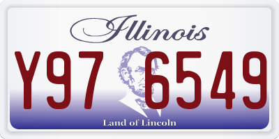 IL license plate Y976549
