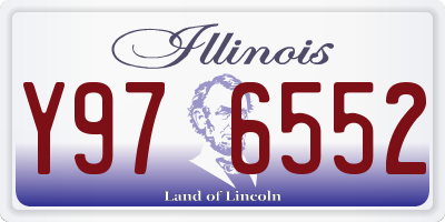 IL license plate Y976552
