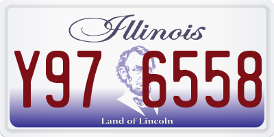 IL license plate Y976558