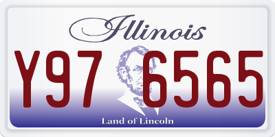 IL license plate Y976565