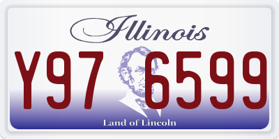 IL license plate Y976599