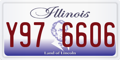 IL license plate Y976606
