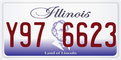IL license plate Y976623