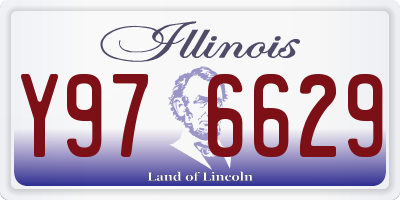 IL license plate Y976629