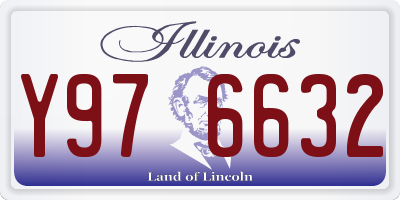 IL license plate Y976632