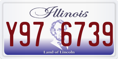 IL license plate Y976739