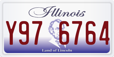 IL license plate Y976764