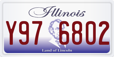 IL license plate Y976802