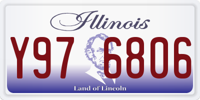 IL license plate Y976806