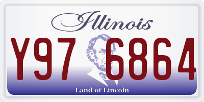 IL license plate Y976864