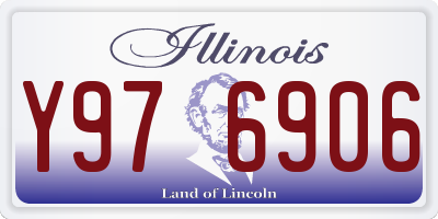 IL license plate Y976906