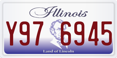 IL license plate Y976945