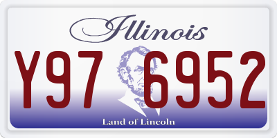 IL license plate Y976952