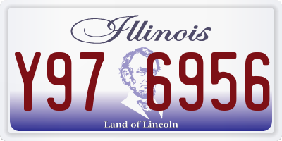 IL license plate Y976956