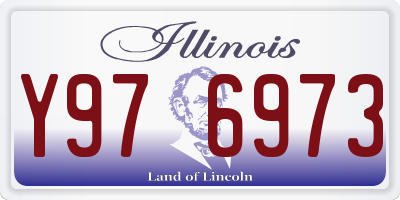 IL license plate Y976973