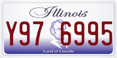 IL license plate Y976995