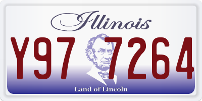 IL license plate Y977264