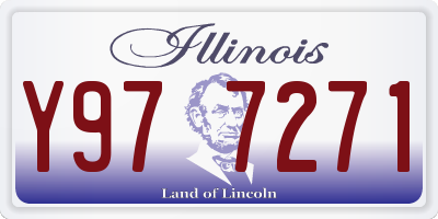 IL license plate Y977271