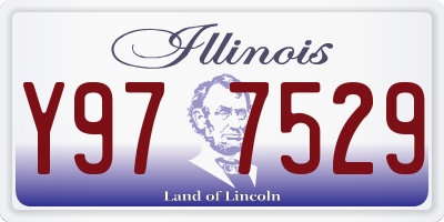 IL license plate Y977529