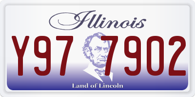 IL license plate Y977902