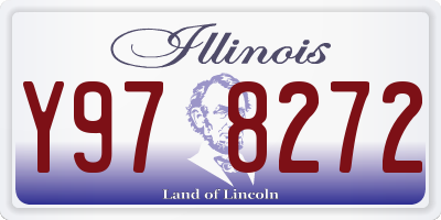 IL license plate Y978272