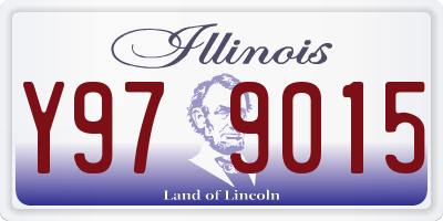 IL license plate Y979015
