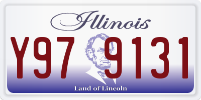 IL license plate Y979131