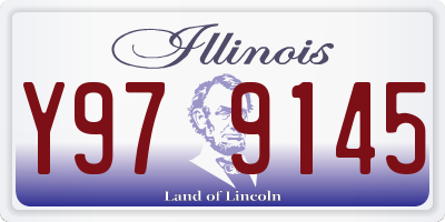 IL license plate Y979145