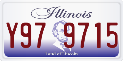 IL license plate Y979715