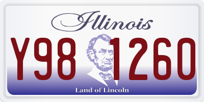 IL license plate Y981260