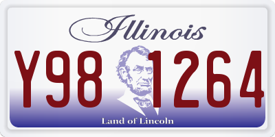 IL license plate Y981264