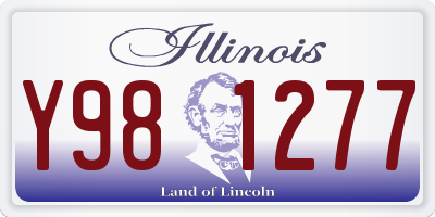 IL license plate Y981277