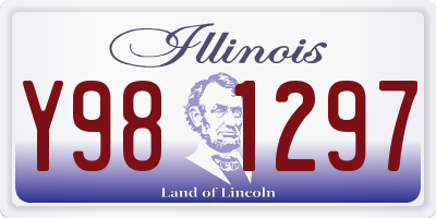 IL license plate Y981297