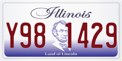 IL license plate Y981429