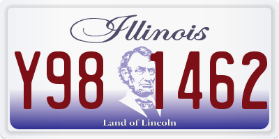 IL license plate Y981462
