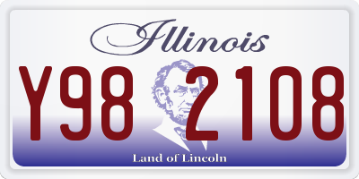 IL license plate Y982108
