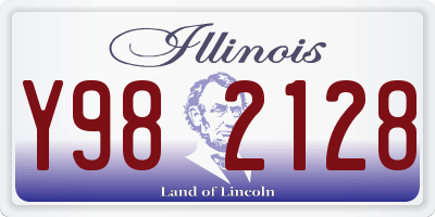 IL license plate Y982128