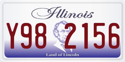 IL license plate Y982156