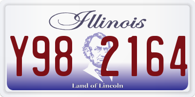 IL license plate Y982164